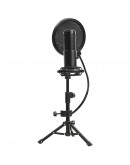 LORGAR Voicer 721, Gaming Microphone, Black, USB