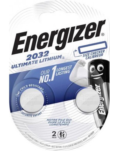 2 X LITH BATT ENER CR2032 ULTI