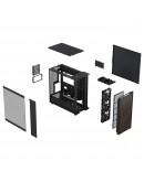 FD NORTH XL CHARC BLACK TGD