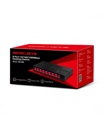 SWITCH MERCUSYS GBIT 8P MS108G
