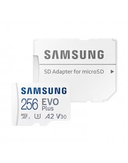 Samsung 256GB micro SD Card EVO Plus with Adapter,
