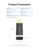 Vention адаптер Adapter DisplayPort DP M / HDMI F Gold plated - HBOB0