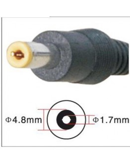 Адаптер DeTech за HP 90W 18.5V/4.9A 4.8*1.7 - 297