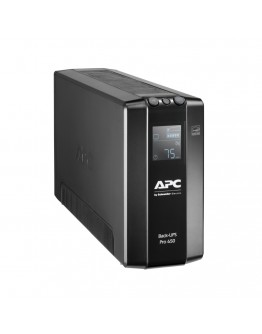 APC Back UPS Pro BR 650VA, 6 Outlets, AVR, LCD Int
