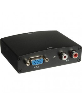 Преходник VGA to HDMI, Черен - 18162