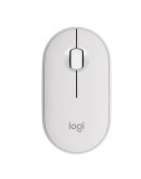 Logitech Pebble Mouse 2 M350s - TONAL WHITE - BT -