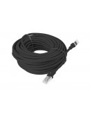 Lanberg patch cord CAT.5E 15m, black