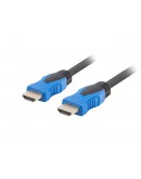 Lanberg HDMI M/M V2.0 cable 4K 7.5m CU, black
