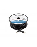Lanberg HDMI M/M v2.1 cable 40m optical black aoc