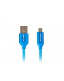 Lanberg USB MICRO-B (M)  ->  USB-A (M) 2.0 cable 1