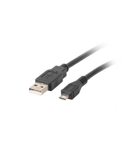 Lanberg USB MICRO-B (M)  ->  USB-A (M) 2.0 cable, 