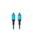 Lanberg USB-C M/M 4.0 cable 1.5m 240w 8k 60hz blac