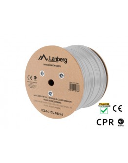 Lanberg LAN cable CAT.7 sftp 305m solid cu lszh gr