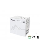 Lanberg LAN cable CAT.5e utp 305m solid cu black f
