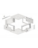 Lanberg rack cabinet 19 wall-mounted 4U 600 fast a