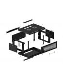 Lanberg rack cabinet 19 wall-mount 4U/600x450 with