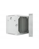 Lanberg rack cabinet 19 double-section wall-mount 