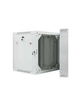Lanberg rack cabinet 19 double-section wall-mount 
