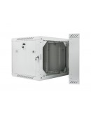 Lanberg rack cabinet 19 double-section wall-mount 