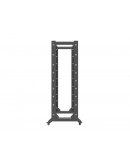 Lanberg open rack 42U  600x800, black
