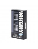 Комплект отвертка и накрайници Jakemy JM-8170, 20 Части, S2, Черен - 17641