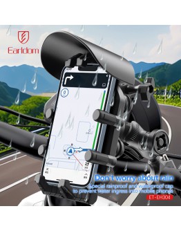 Универсална стойка за телефон, за велосипед, Earldom ET-EH304, Черен - 17894