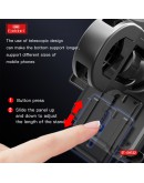 Универсална стойка за телефон, за велосипед, Earldom ET-EH122, Черен - 17903