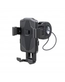 Универсална стойка за телефон, за велосипед, Earldom ET-EH122, Черен - 17903