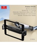 Универсална стойка за таблет с клипс, Earldom ET-EH234, Черен - 17904