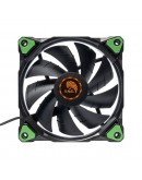 Вентилатор No brand, 120mm, LED, MOLEX, Черен - 63071