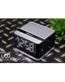 Тонколона Kisonli G8, Bluetooth, Часовник, USB, SD, FM, AUX, RGB, Различни цветове - 22281