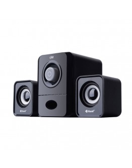 Тонколони Kisonli U-2900, 5W+2x3W, USB, Черен - 22153