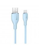 Кабел за данни Baseus Pudding, Lightning, 2.0m, Син - 40431