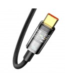 Кабел за данни Baseus Explorer, Type-C, 100W, 1.0m, Черен - 40488