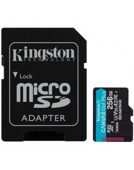 KINGSTON 256GB microSDXC Canvas Go Plus Gen4