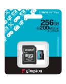 KINGSTON 256GB microSDXC Canvas Go Plus Gen4