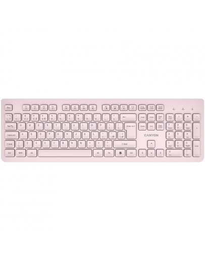 CANYON keyboard HKB-W01 UK/US AAA Wireless