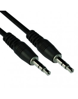 VCom Аудио Кабел 3.5mm Stereo M / M - CV201-1.8m