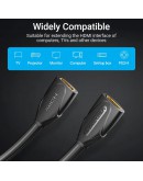 Vention удължителен кабел HDMI v2.0 extension Cable Female to Female 0.5M Black, Gold - AAXBD