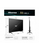 Hisense 50 A6Q, 4K Ultra HD 3840x2160, DLED, DFA, 