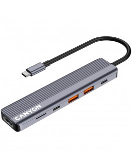 CANYON hub DS-17 6in1 4k USB-C