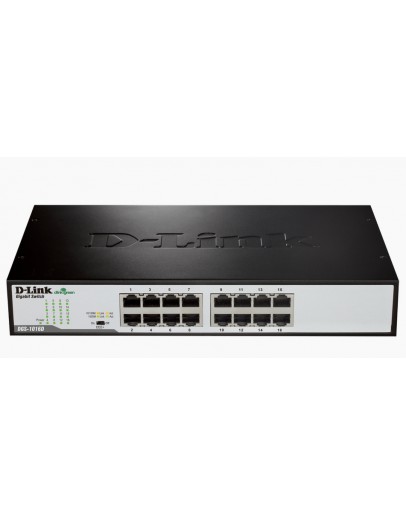 D-Link 16-Port 10/100/1000Mbps Copper Gigabit Ethe