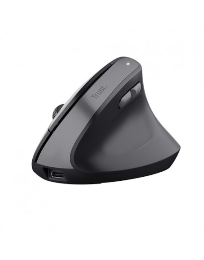 TRUST Bayo II Ergo Wireless Mouse, Black
