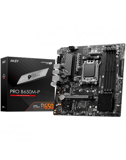 MSI PRO B650M-P,ATX, Socket AM5,AMD B650, 4xDDR5,
