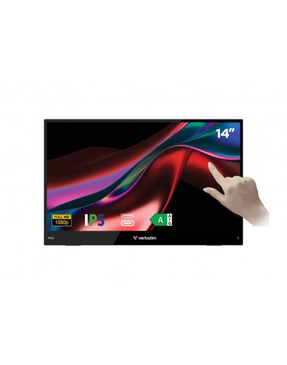 Монитор Verbatim Portable 14 FHD Touch Monitor LIGHT