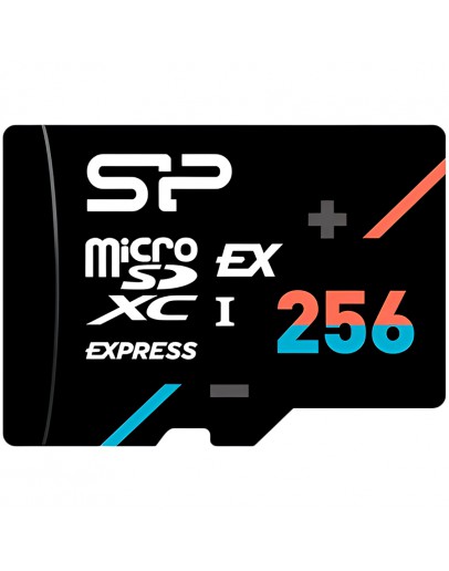 SILICON POWER, 256 GB, microSD