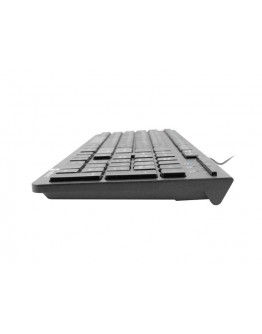 Natec Keyboard Discus 2 SLIM US Layout Black