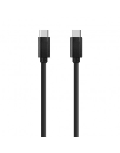 Кабел за данни DeTech, USB Type-C - USB Type-C 3.0, 1.0m, Черен - 14964