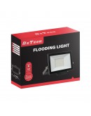 LED прожектор DeTech, 30W, 6500K, IP65, Черен - 77025