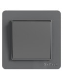 Девиаторен електрически ключ DeTech DE-6008-31, Схема 6, 10А, 250V, За вграждане, IP20, Сив - 75021